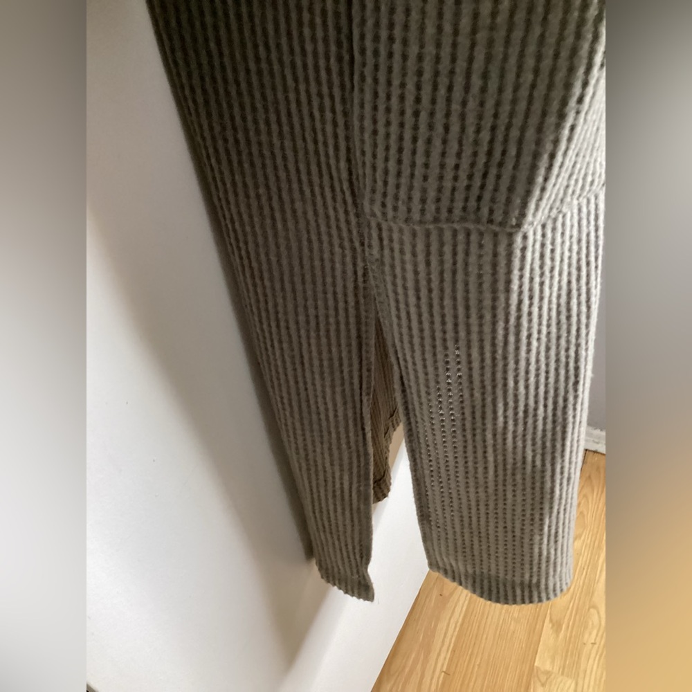 Final Touch Beige Ribbed Cardigan S - Picture 9 of 15